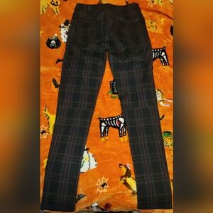 Sanctuary Runway Stretch Plaid Legging Pants Sz Small